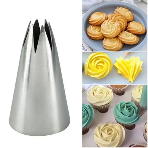 5 Pcs Plastic Cake Nozzle