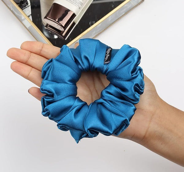 Premium Satin Silk Scrunchie (XL Size)