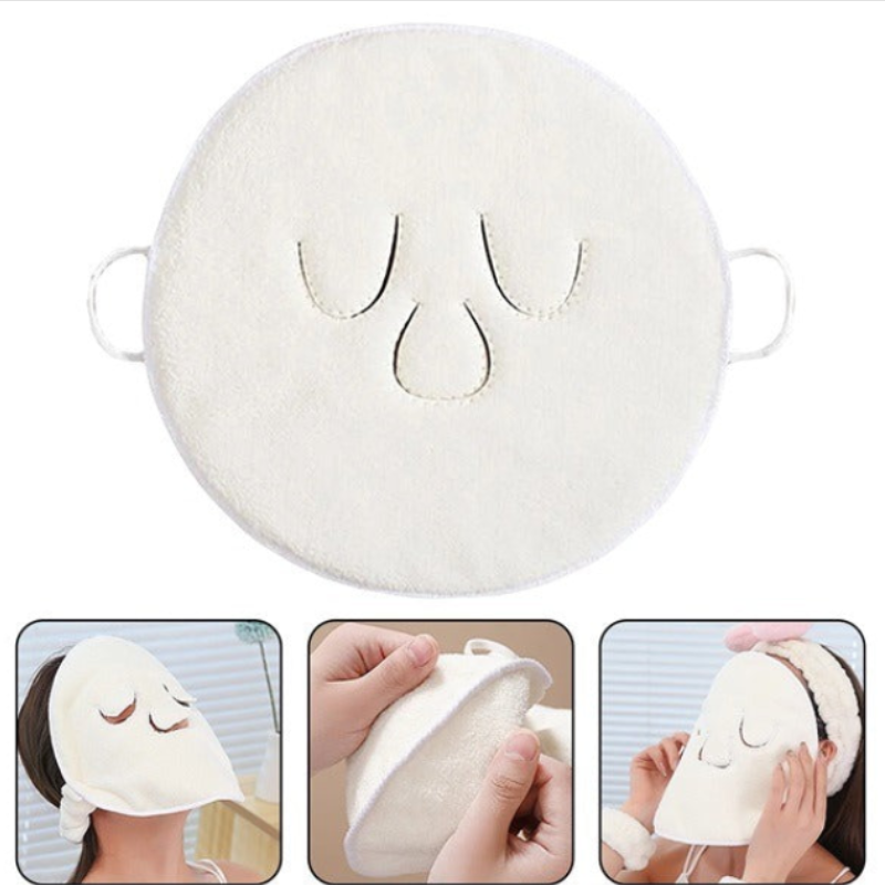 Hot Compress Face Towel – Reusable Spa Towel for Cold & Hot Facial Compress and Steaming (Pack of 1)