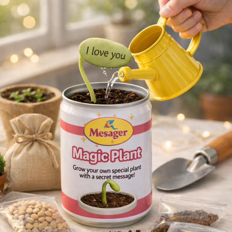 Interactive Magic Message Plant – Fun Gift & Personalized Plant Surprise ( Pack of 1 )