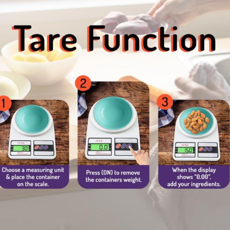 SF-400/A 121 Digital Kitchen Weighing Scale – Upto 10kg Electronic Food Weight Machine
