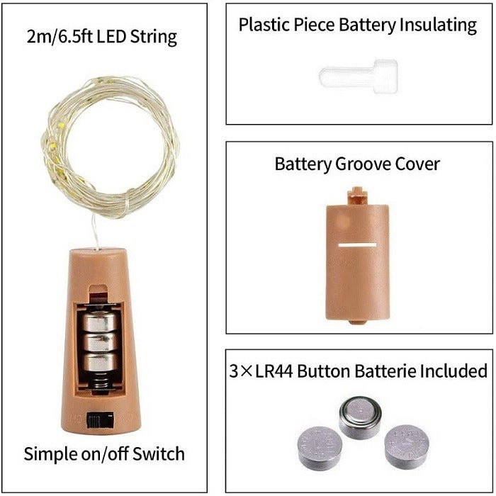 Led Bottle Decorating Light