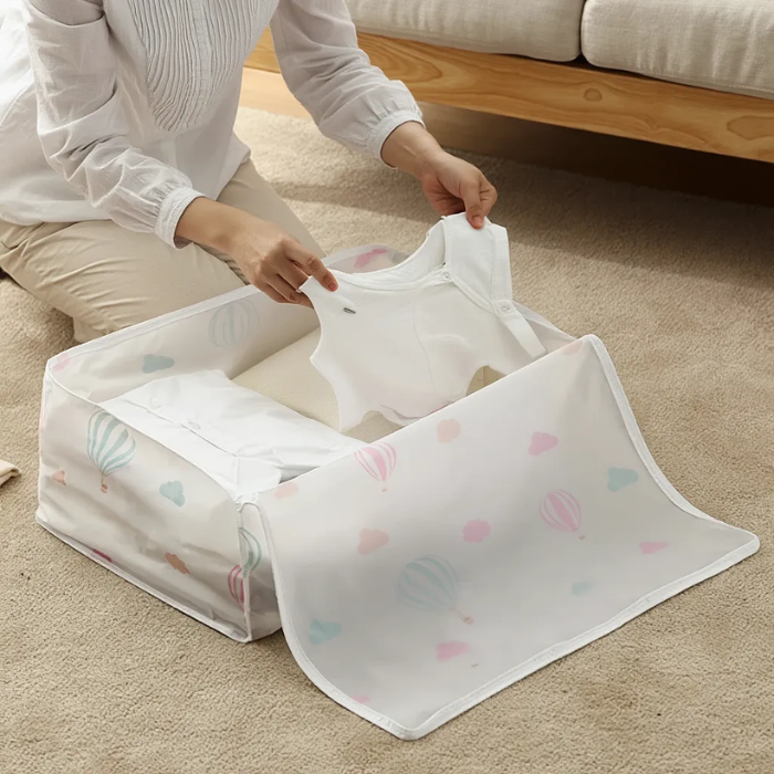 New Quilt Storage Bag – Large Size Organizer for Blankets, Quilts, Comforters & Bedding (Pack of 1)