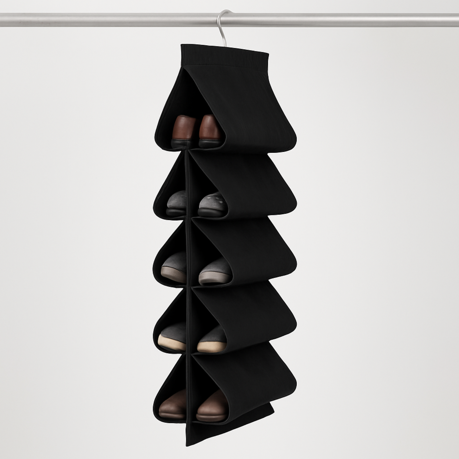 12 Pocket Handbag Organizer– Multi-Compartment Purse Insert for Travel, Storage & Daily Use (Random color- Pack of 1)