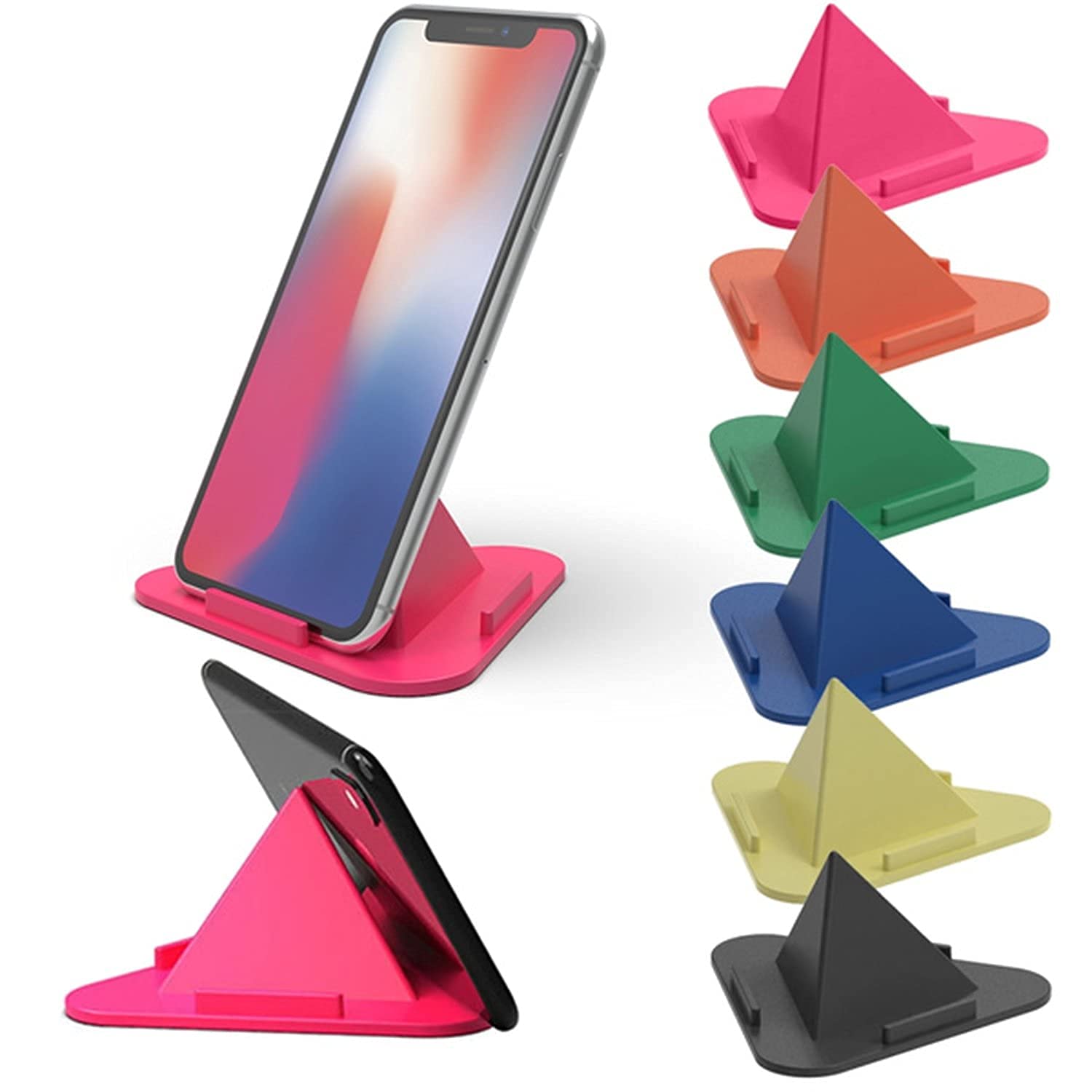 Pyramid 3 side Mobile Holder (Random Color)