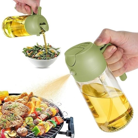 Oil Sprayer & Dispenser Bottle