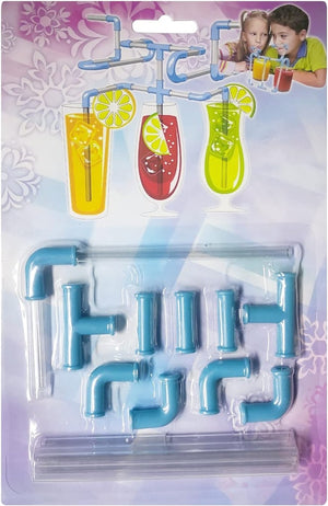 A clear image showing of straws 