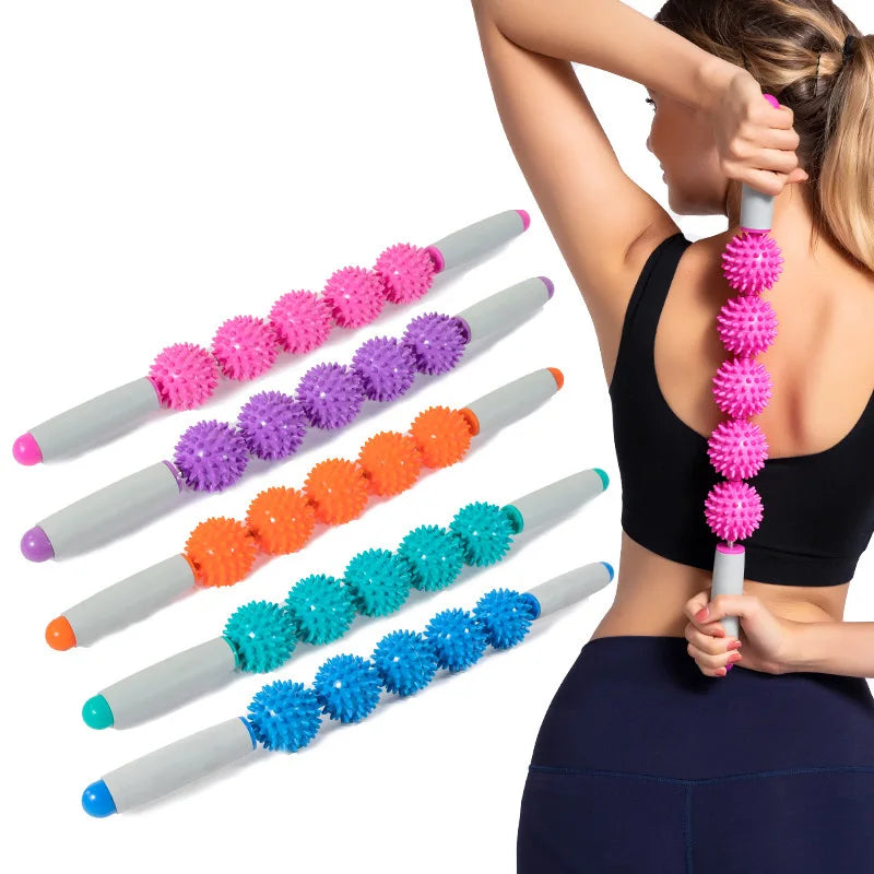 5 Spicky Ball Roller Massager – Deep Tissue Muscle Relaxation & Trigger Point Therapy Tool (Pack of 1)
