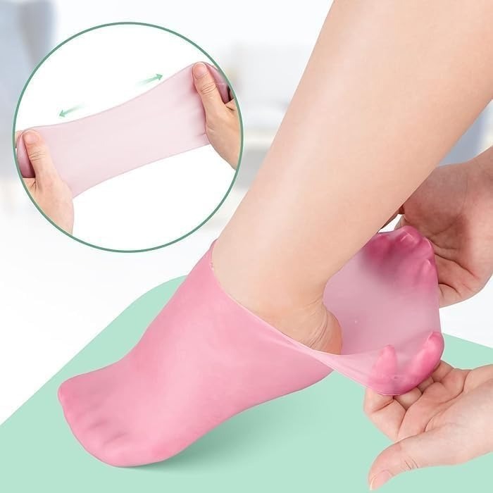 Buy Silicone Gel Moisturizing Socks for Heels Online 99Wholesale