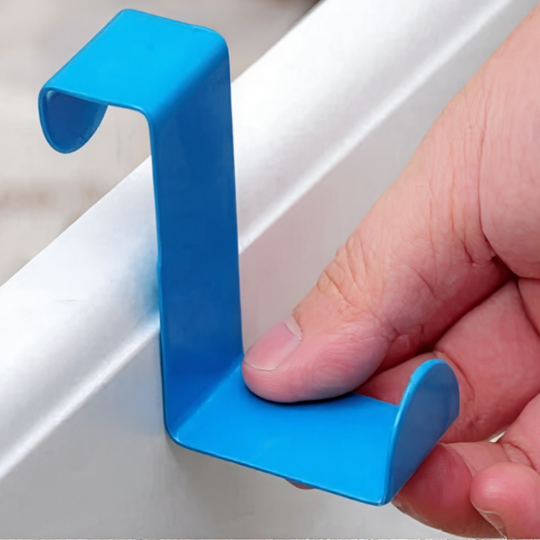 S Shape Metal Hooks – 2 Pc Multi-Use Hanging Storage Organize (Random color)