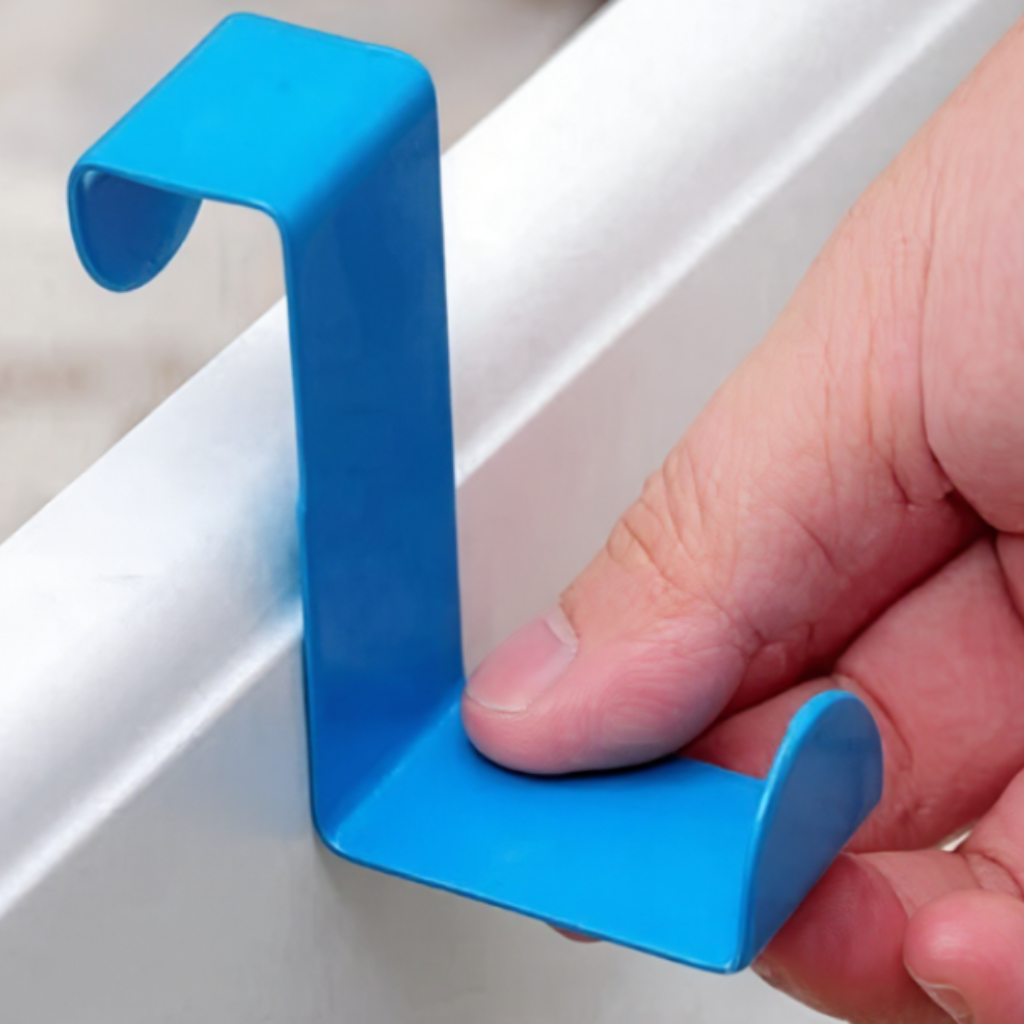 S Shape Metal Hooks – 2 Pc Multi-Use Hanging Storage Organize (Random color)