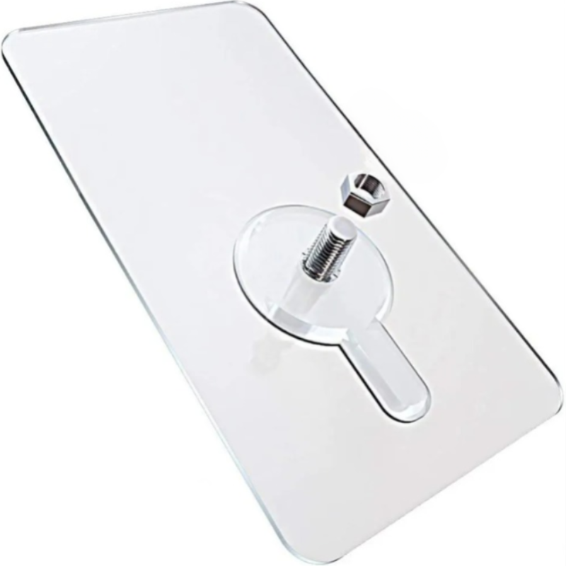 Screw Sticker Hook (Pack of 10) – Heavy Duty Wall Hooks, No Drilling Adhesive Hooks for Photo Frames, Home & Kitchen