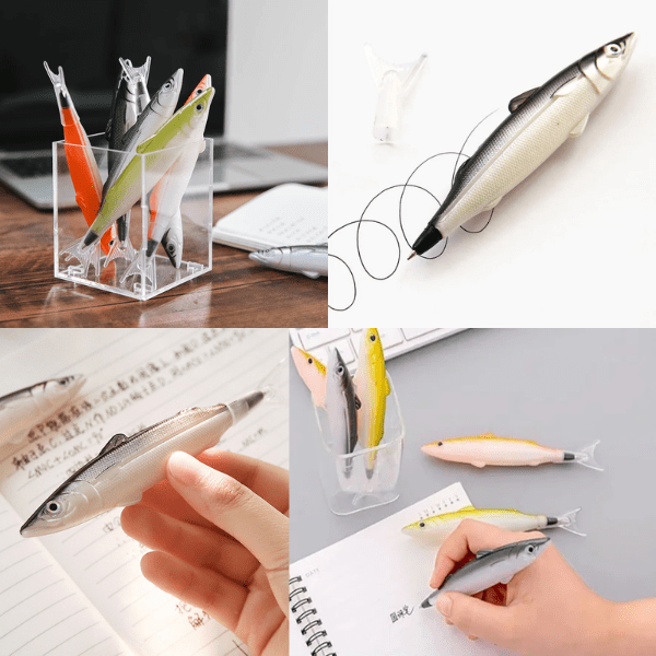 Fish Shape Ball Pen - 1 Pc