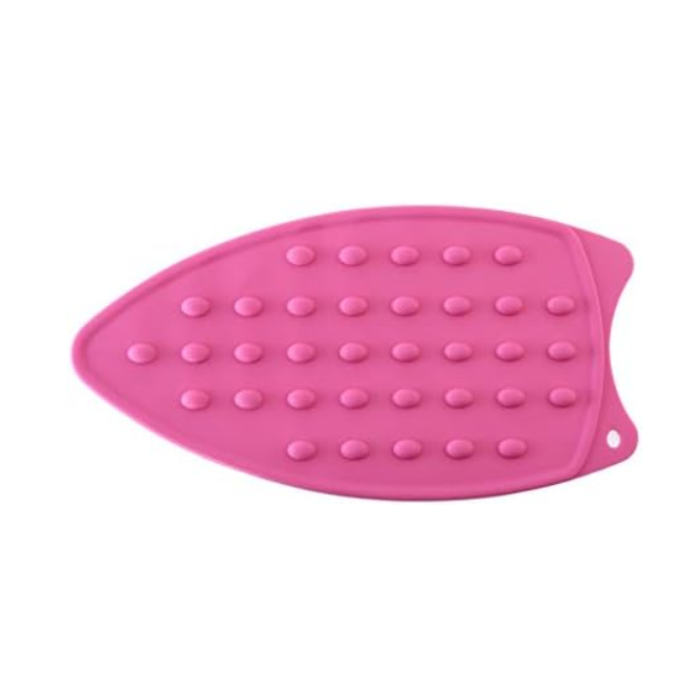 Silicone Iron Hot Mat – Heat Resistant Ironing Pad for Iron Safety & Protection (Random Colour, 1 Pc)