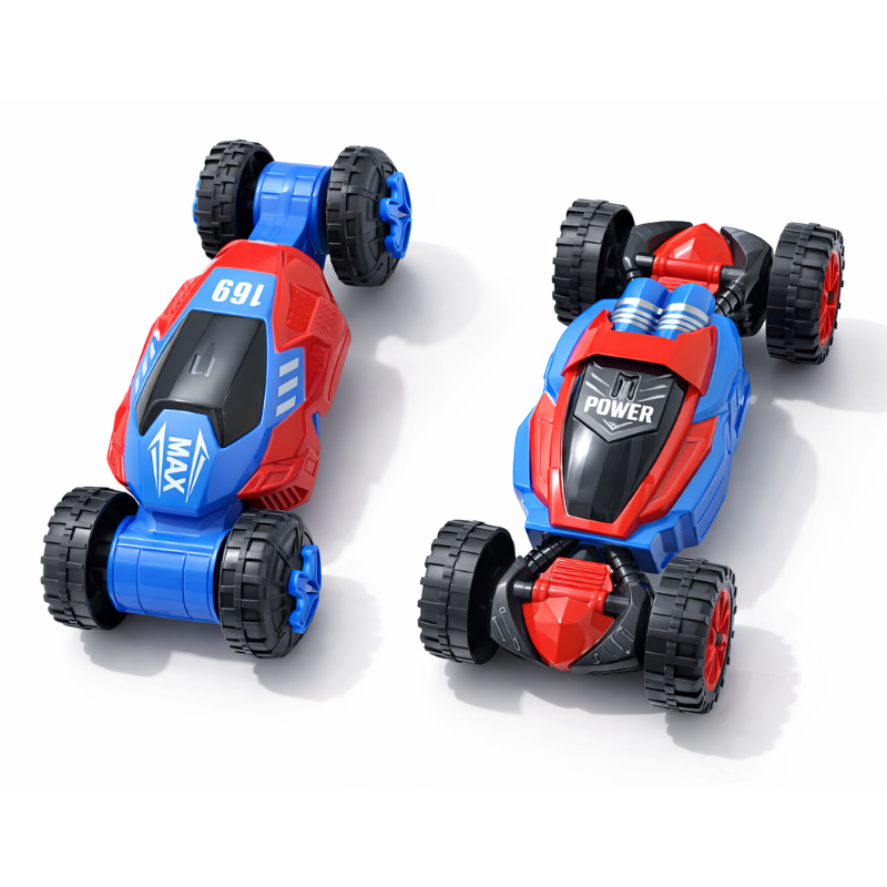 Sprite Twist Automatic Electric Car Toy with Lights & 360° Rotation – Battery Operated Stunt Car for Kids
