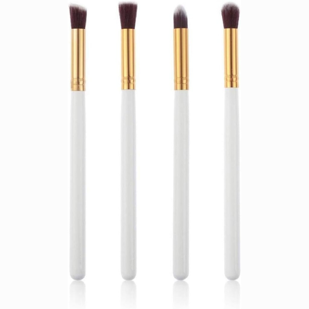 Synthetic Bristle Pencil Makeup Brush-Set of 4