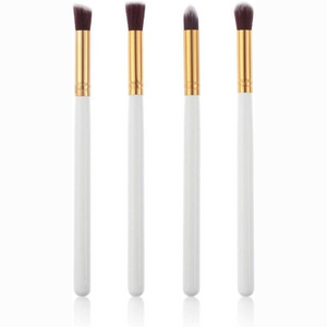 Synthetic Bristle Pencil Makeup Brush-Set of 4