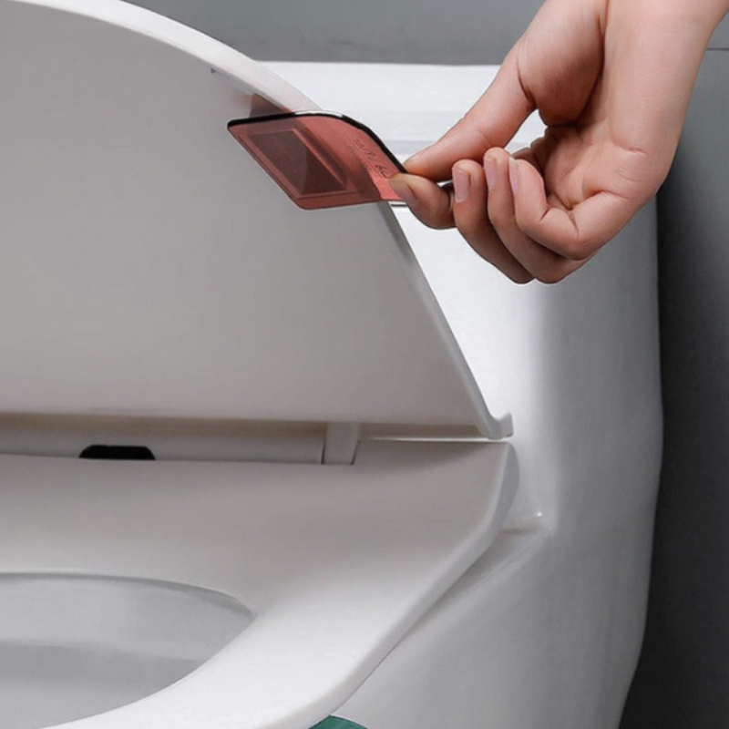 Toilet Seat Lifter – 2 Pcs Transparent Hands-Free Hygiene Tool for Bathroom (Random color)