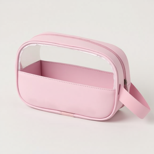 Waterproof Travel Cosmetic Makeup Bag – Portable Toiletry Organizer Pouch for Women (Pack of 1)