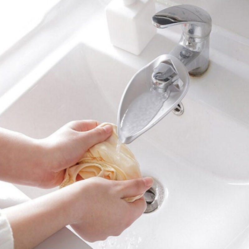 Bathroom Sink Faucet Extender for Kids | Water Tap Nozzle Extension for Easy Hand Washing | Baby & Children Tap Extender (Universal Fit)