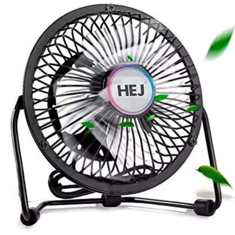 20W Mini Desk Fan – Ultra Quiet Personal Cooling Fan for Bedroom, Workstation & Travel