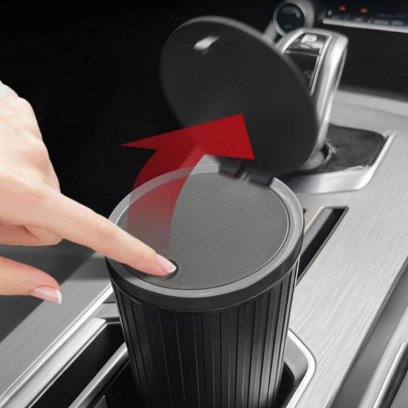Mini Car Trash Can – Portable & Compact Auto Garbage Bin for Car, Office & Travel