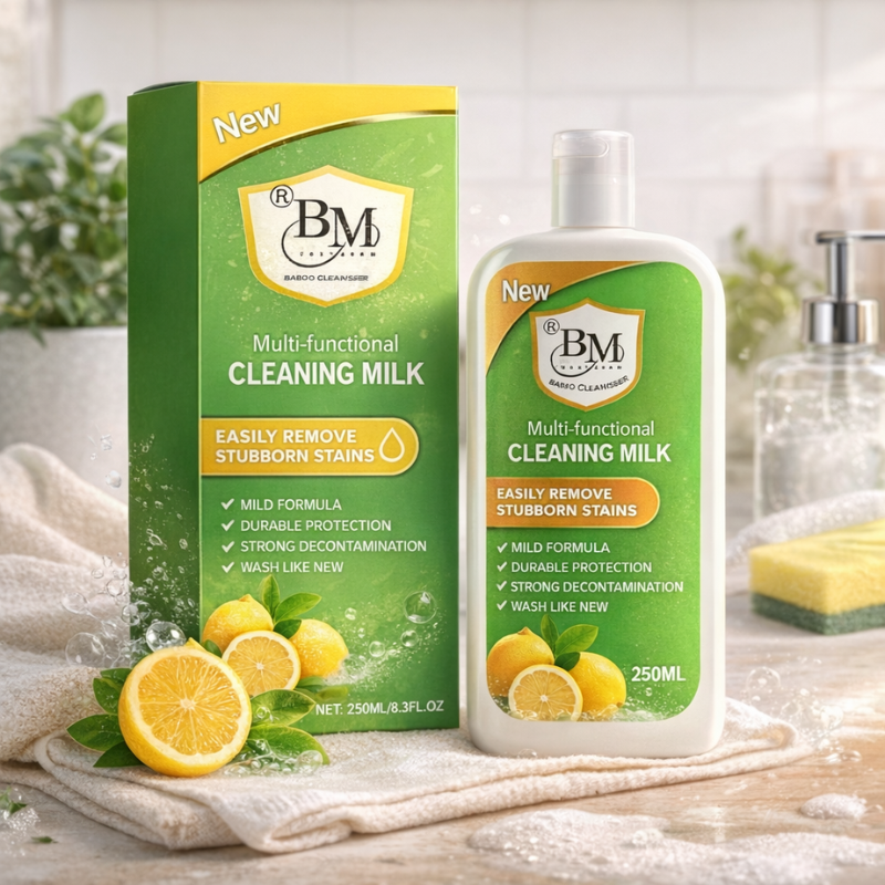 BMC Multifunctional Cleaning Milk – All Purpose Cleaner Liquid for Kitchen, Bathroom, Glass, Steel & Ceramic Surfaces