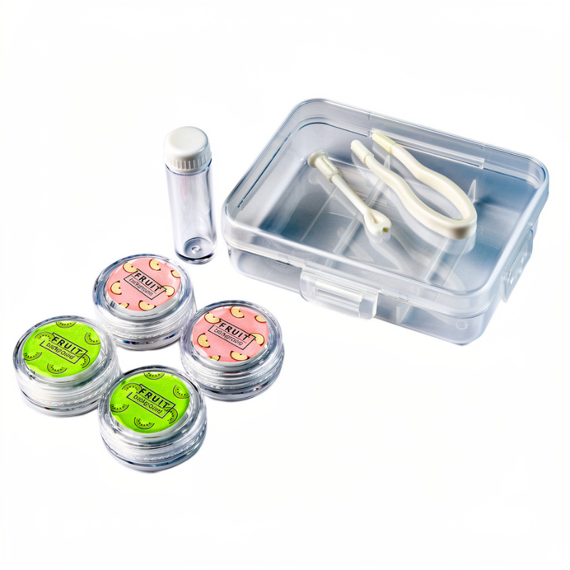 Travel Transparent Contact Lens Case Box- Portable Lens Box for Men and Women ( Pack of 1 )