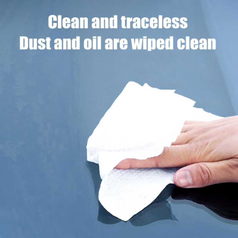 Glass Oil Film Wet Wipes – Car Windshield Cleaning Wipes for Oil Film Removal & Clear Visibility (Pack of 1)