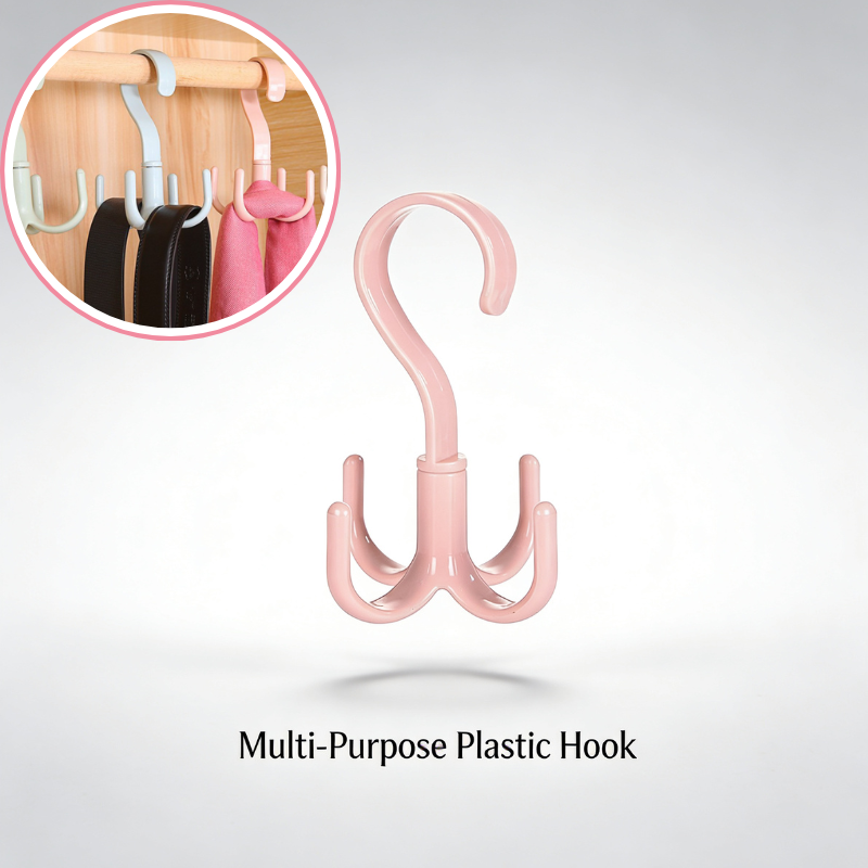 Multipurpose Rotating Hanger – Tie, Belt & Scarf Organizer [Buy 1 Get 1 Free]
