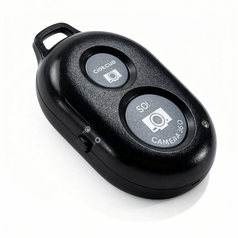 Bluetooth Selfie Remote Shutter for iOS & Android – Wireless Camera Clicker for Smartphones