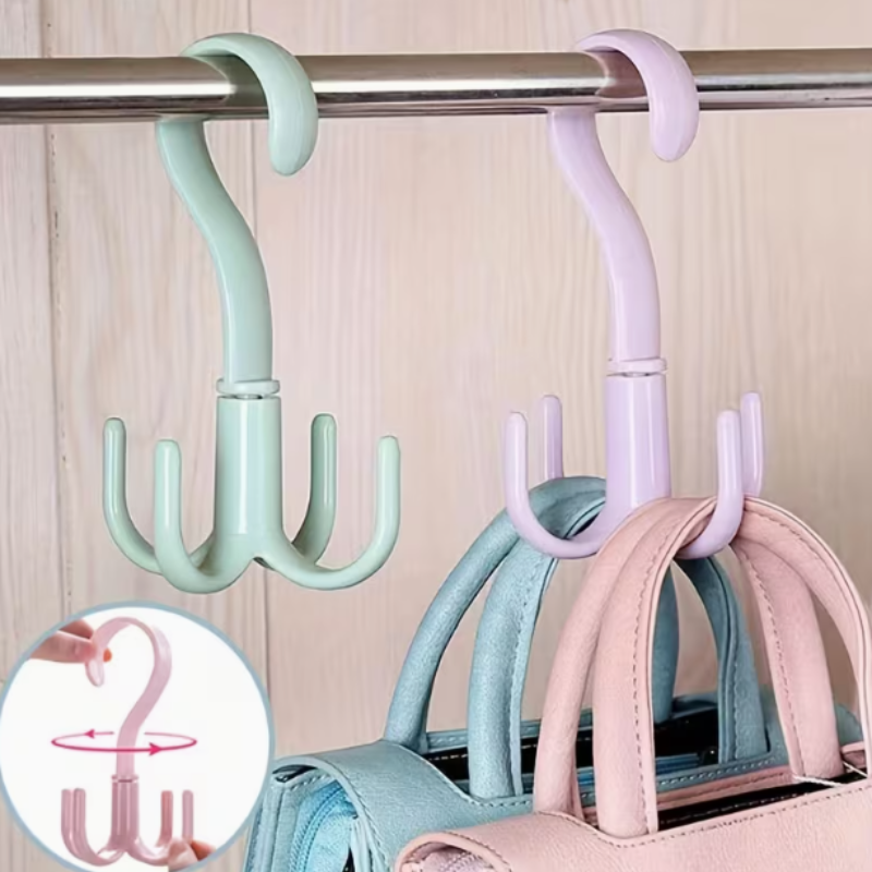 Multipurpose Rotating Hanger – Tie, Belt & Scarf Organizer [Buy 1 Get 1 Free]