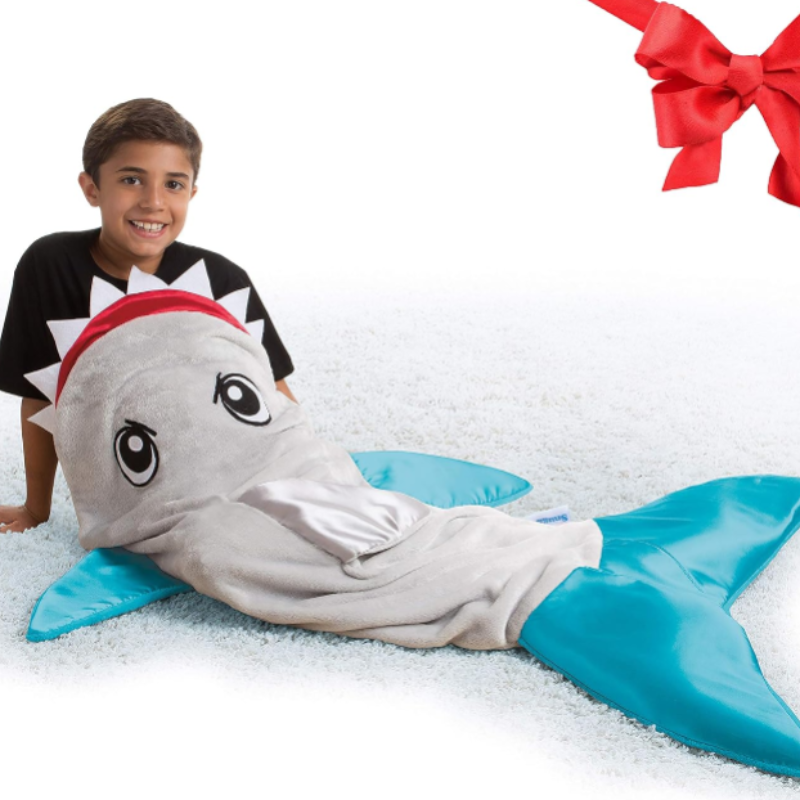 SHARK-Tails Comfy Cozy Super Soft Blanket for Kids – Warm, Plush & Fun Sleeping Blanket