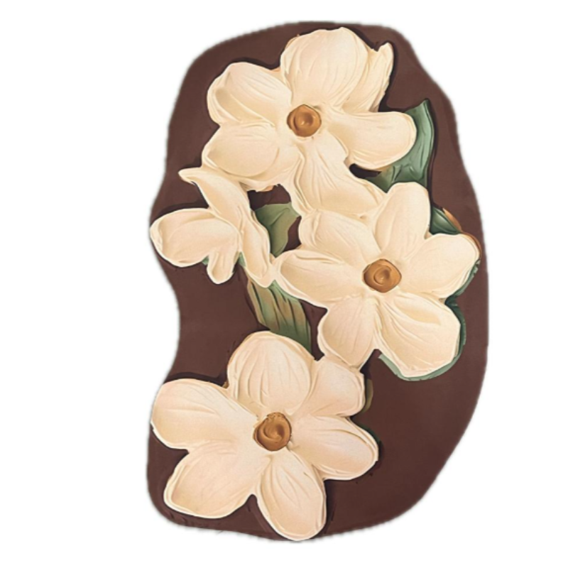 Multi Flower Prints Non-Slip Floor Mat – Random Shape & Design | Soft, Durable & Anti-Skid Home Flooring Rug(Pack of 1)