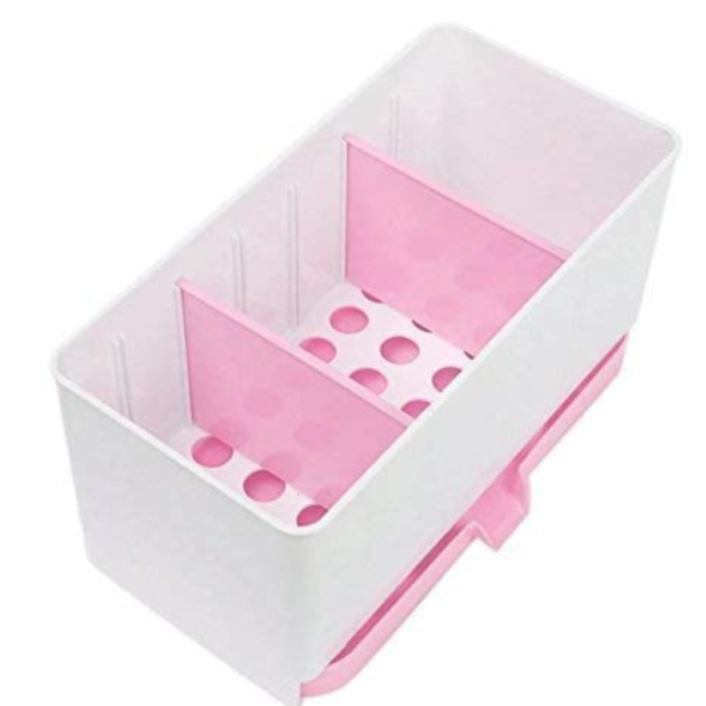 Multipurpose Plastic Rack Spoon Fork Knives Sponge Basket | Kitchen Knife Spoon Chopstick Dish Holder Rack Stand Organizer Utensils Drainer (Multi Color)