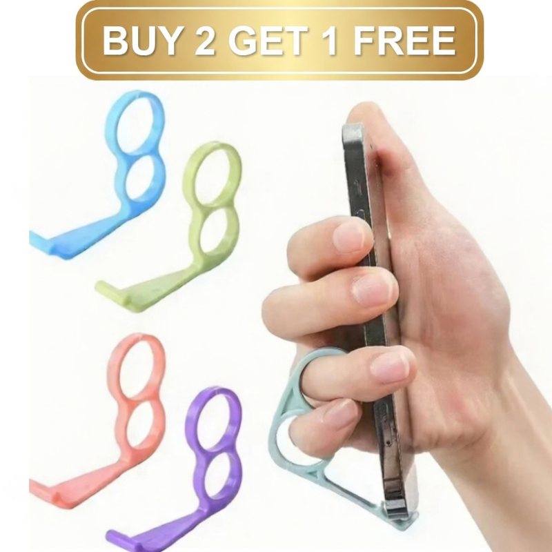 Tabletop Finger Grip Mobile Ring Holder - Portable Anti-Fall Phone Stand-BUY 2 GET 1 FREE (Random color)