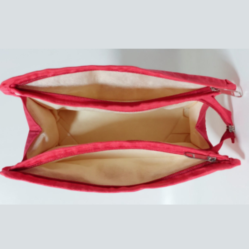 Traditional Warli Print Pouch – Multi-Purpose Stylish Travel & Makeup Pouch (Random Color-Pack of 1)