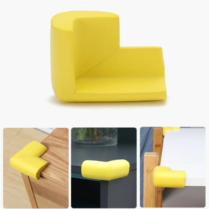 Furniture Corner Guard for Babies – 10 Pcs Child Safety Edge Protectors (Random color)