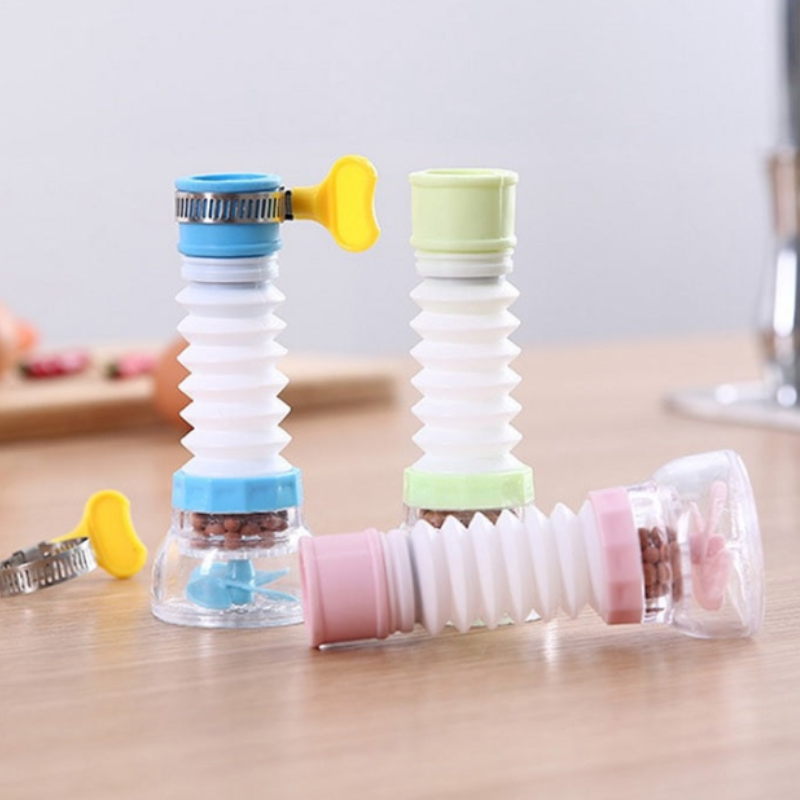360° Adjustable Water Filter Faucet – Rotating Tap Water Purifier for Kitchen Sink (Random color-Pack of 1)