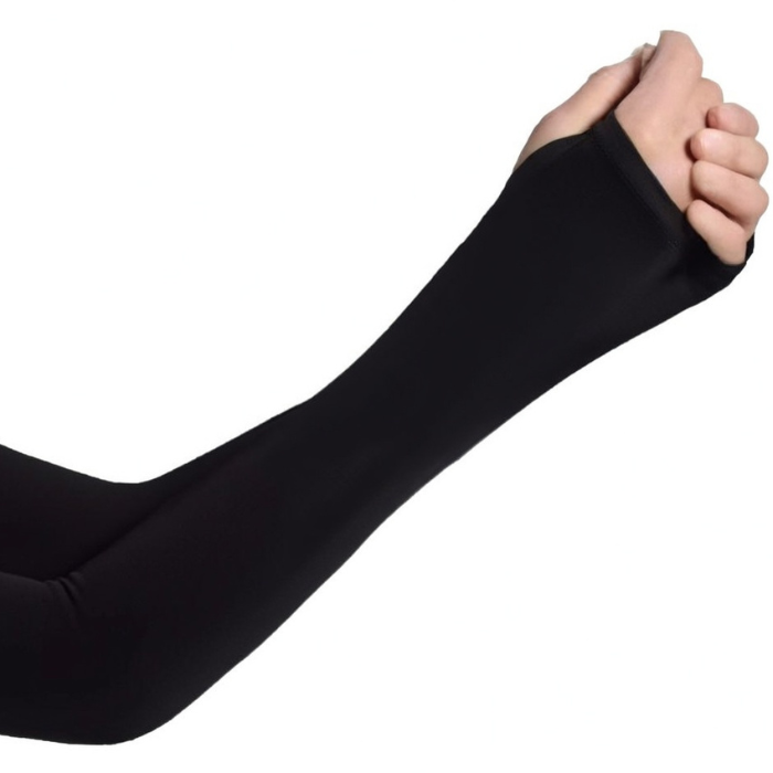 Let's slim Hand Cover Cool Arm Sleeves - UV Protection & Breathable Sports Wear (Pack of 1 Pair)