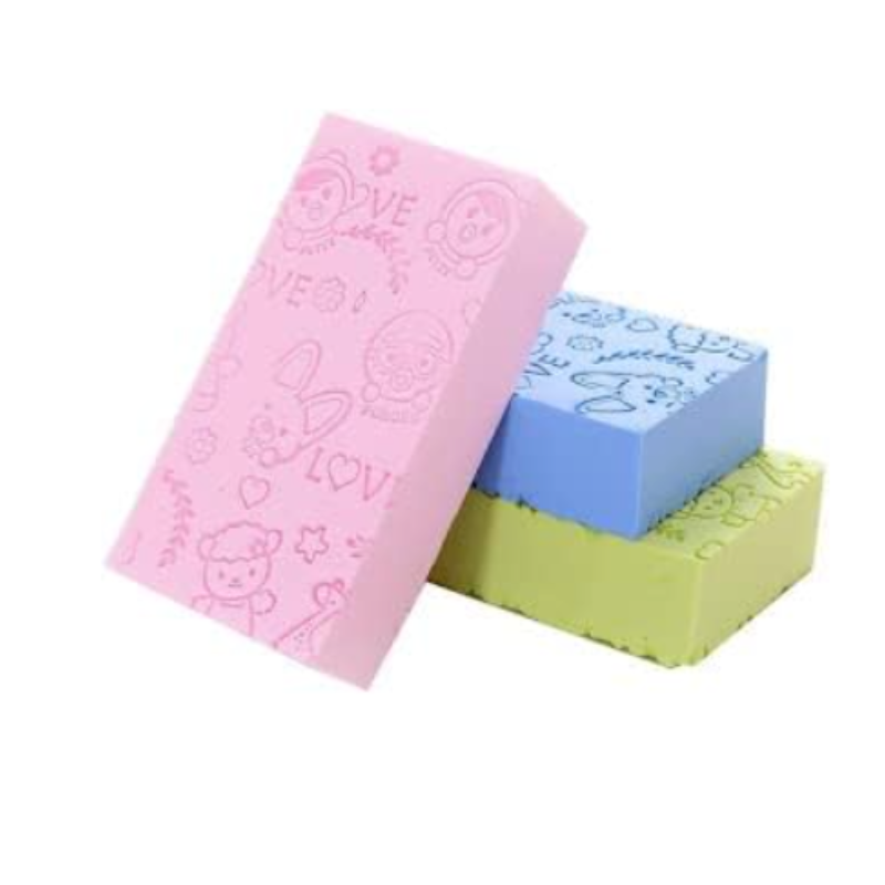 Super Soft Bath Sponge for Body – Gentle Exfoliating Shower Loofah for Men & Women (Random Color-Pack of 1)