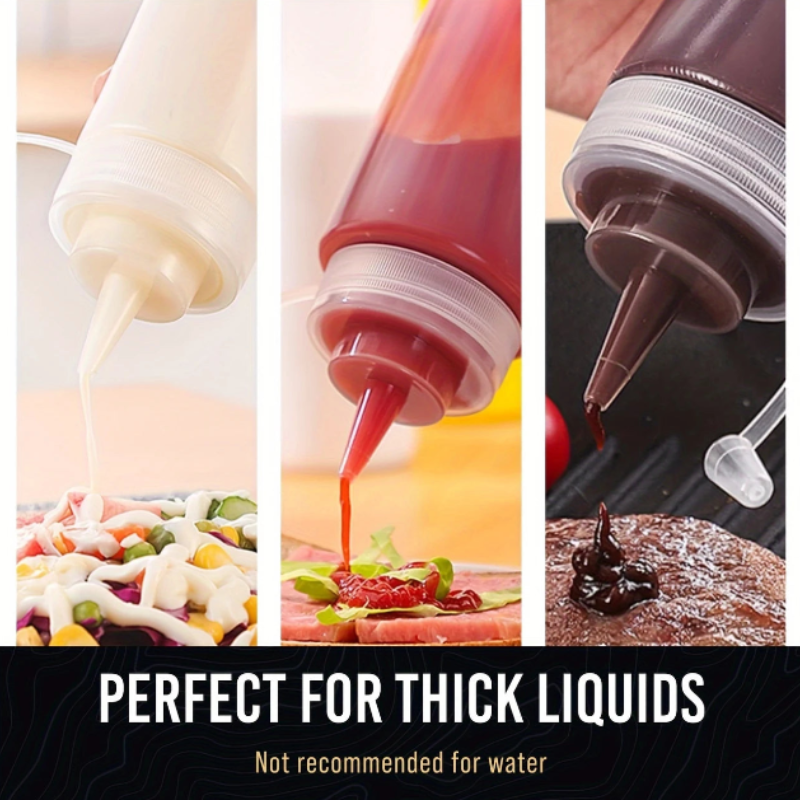 150ml Sauce Bottle – Leakproof Condiment Dispenser for Kitchen, Dining & Cooking