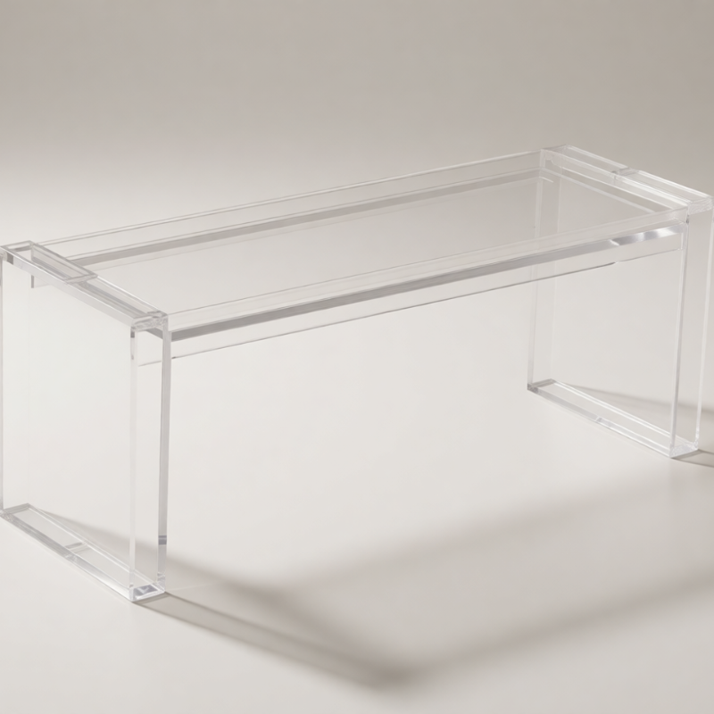 Extendable Transparent Storage Rack Transparent Stackable Desktop Storage Rack – Multi-Purpose Organizer f ...