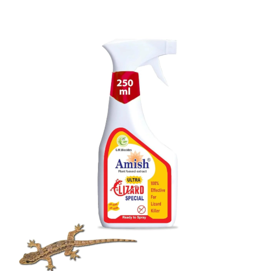 Herbal lizard spray 250 ml pack of 1 |10 minutes formula |removes entire lizard colony