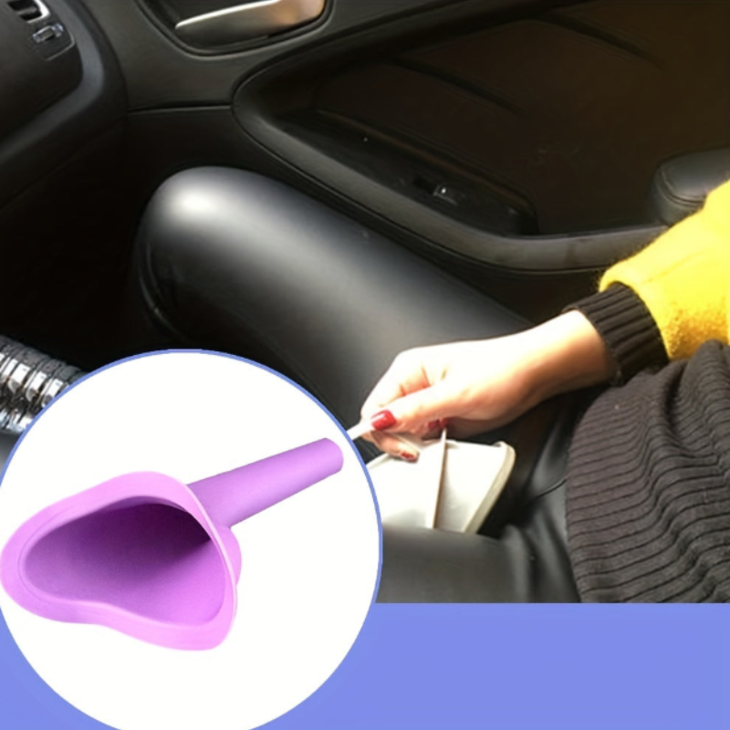 Female Standing Urinal – Portable Car Toilet & Emergency Urination Device for Women (Random color-Pack of 1)