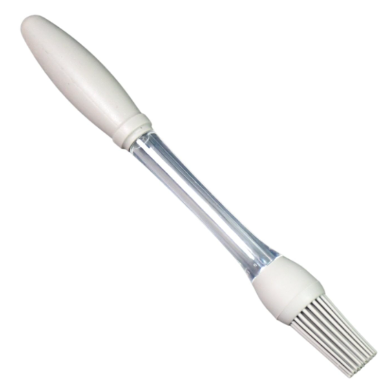 Silicone Oil Brush for Cooking & Baking – Heat-Resistant Pastry Brush for BBQ, Grilling, Basting, Baking & Kitchen Use (Pack of 1)