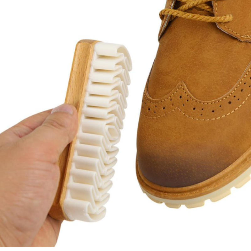 Shoe Cleaning Brush for Suede, Nubuck & Sneakers – Multipurpose Shoes & Boots Care Brush