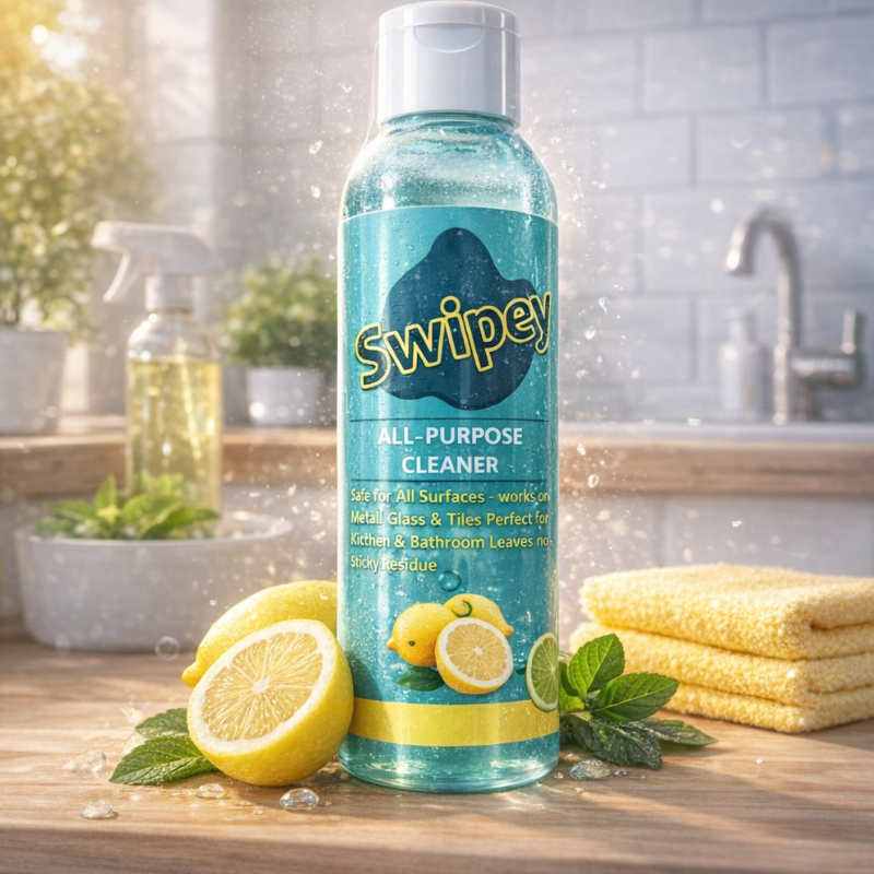 Swipey All-Purpose Cleaner (200ml) – Multi-Surface Cleaning Liquid for Home, Kitchen & Bathroom