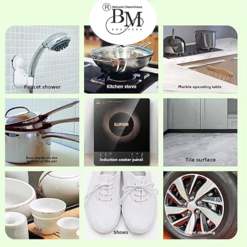 BMC Multifunctional Cleaning Milk – All Purpose Cleaner Liquid for Kitchen, Bathroom, Glass, Steel & Ceramic Surfaces