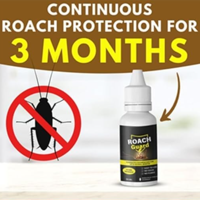 BM Roach Guard Cockroach Repellent & Killer Spray – Powerful Roach Control for Home & Kitchen